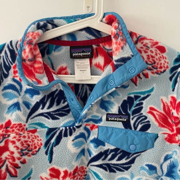 Patagonia Synchilla Snap-T Fleece Pullover Hawaiian Manoa Dusk Blue Size Small - Picture 3 of 7